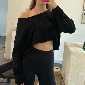 Brandy Melville off the shoulder sweater